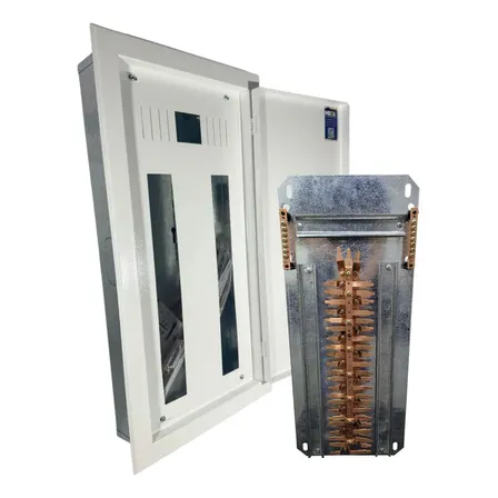 Quadro Distribuição Embutir Kit Trifásico 44c Din 100a Mega