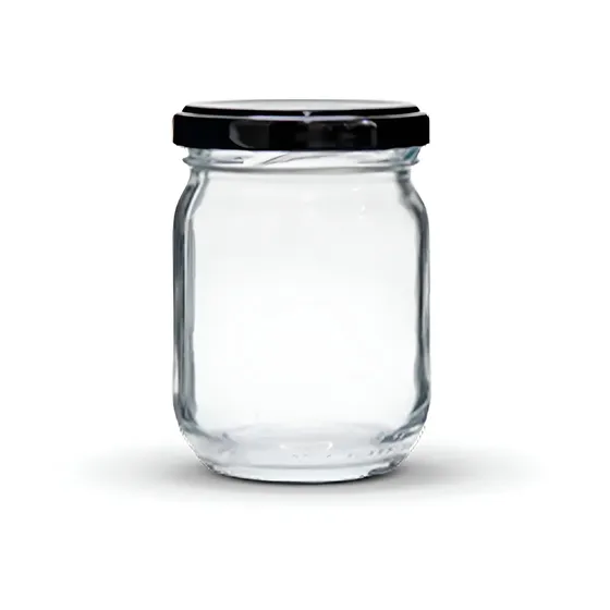 24 Potes de Vidro Nadir Figueredo 200ml com Tampas Metálicas Hermético