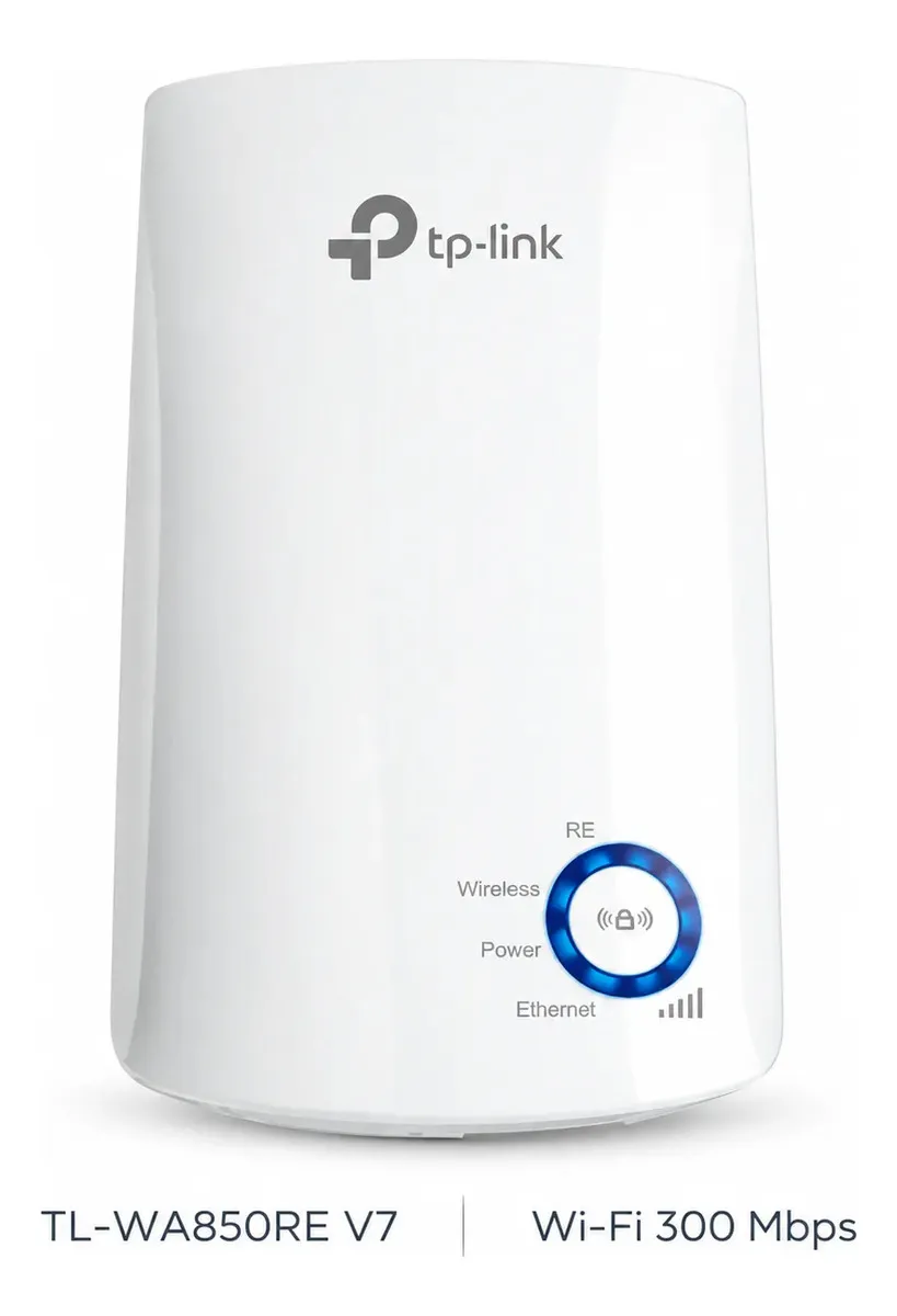 Repetidor de Sinal Wi-Fi TP-Link TL-WA850RE Extensor de Alcance N300 V7