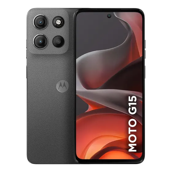 Celular Moto G15 128gb 4ram cinza