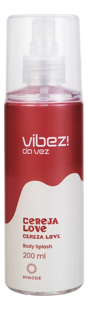 Body Splash Cereja Love Vibez Da Vez Hinode 200ml