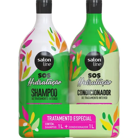 Salon Line Sos Hidratação Oliva Shampoo + Condicionador