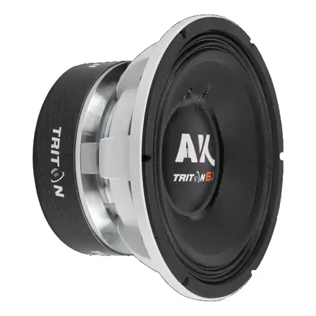 Alto Falante Subwoofer Ak 6.1 12 Pol 3050w 4 Ohms Triton Cor Branco Preto