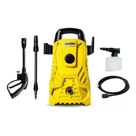 Lavadora De Alta Pressão Karcher Compacta 1500psi 1400w Amarelo 127v