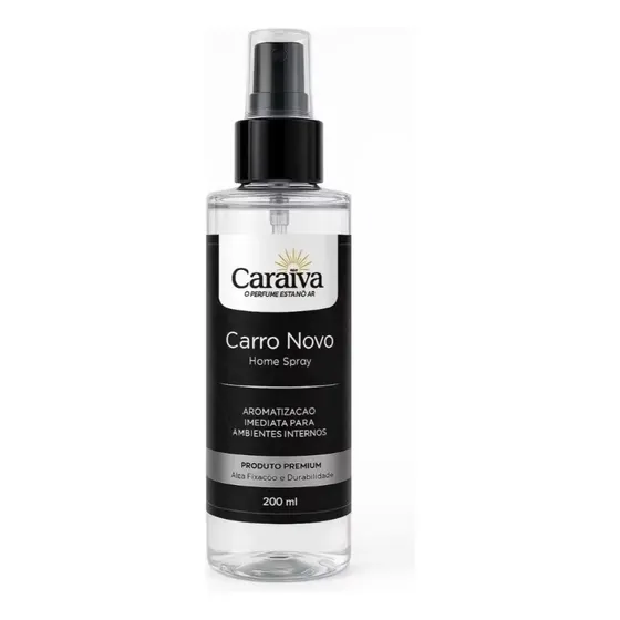 Aromatizador Cheirinho Perfume Automotivo Spray Aroma Carro 200mL AROMAS CARAÍVA