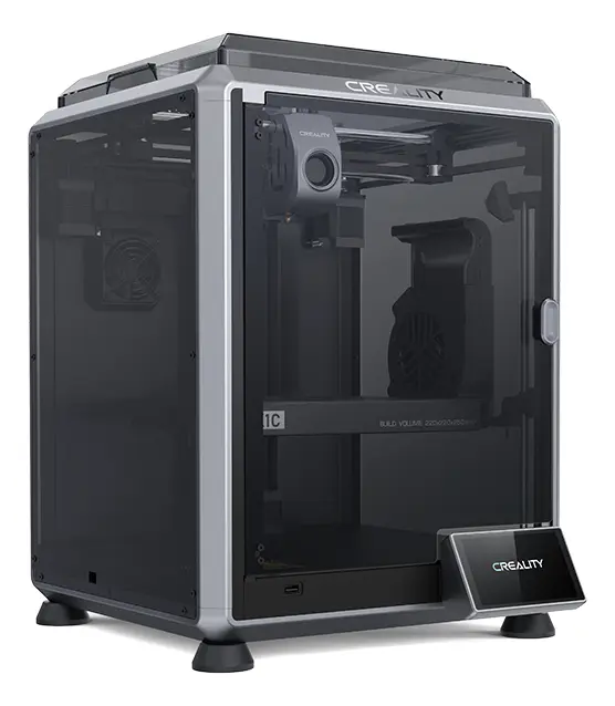 Creality K1C Impressora 3D preto 220*220*250 mm, Compatível Com CFS