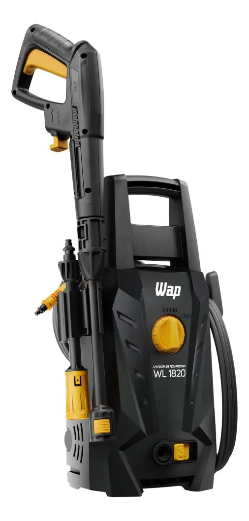 Desobstruidora Lavadora Alta Pressão Wap Wl 1820 Black Cor Preto Frequência 60Hz