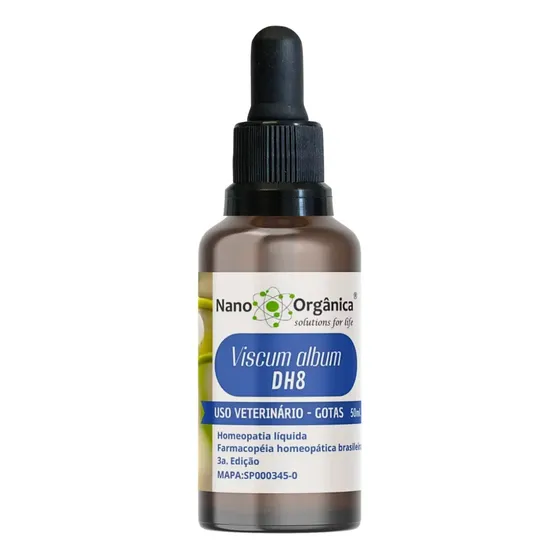 Viscum album DH8 Manipulart Gotas Homeopáticas Cães e Gatos 50ml