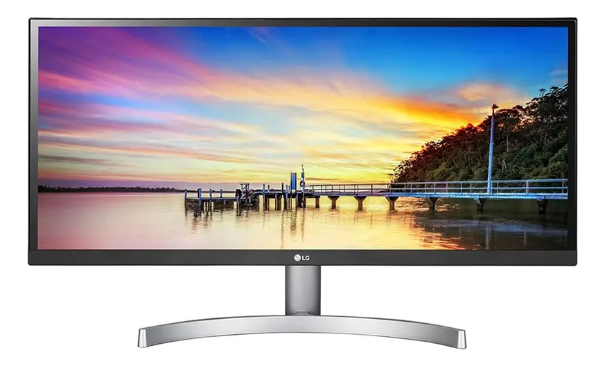 Monitor Gamer 29'' Ultrawide 29wk600-w Ips Fhd Ips LG Cor Preto