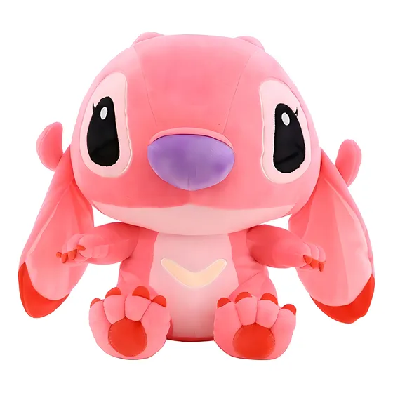 Pelúcia Stitch Lilo 50cm Gigante Ótimo Presente Cor Angel - Brinquedo Criativo