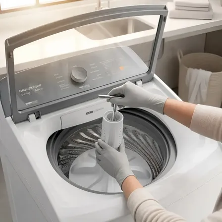 Chave T Longa 10mm Para Agitador Lavadoras Electrolux Brastemp Consul Cinza