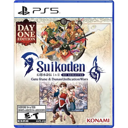 Suikoden I & Ii Hd Remaster Day One Edition Ps5 Midia Fisica
