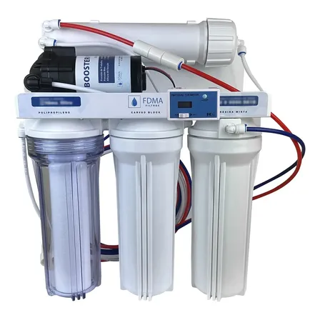 Filtro Osmose Reversa Deionizador 150gpd com Bomba Pressurizada FDMA