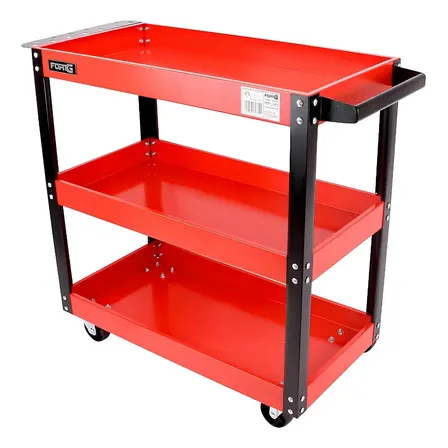 Carrinho para Ferramentas FortG Pro Vermelho Com Rodas Modelo FORTGPRO-FG8844