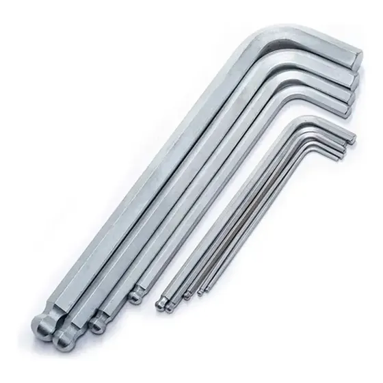Jogo Chave Allen Abaulada Longa 9pc 1,5a10mm Sata St09105asj