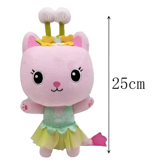 Pelúcia Casa Mágica Da Gabby Gabby's Dollhouse Boneco Cor Gata Kitty