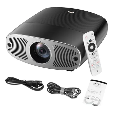 Projetor Bettdow Inteligente Full HD 1080p 600 Lumens Android Netflix Wi-Fi Preto