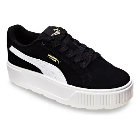 Tênis Casual Feminino Karmen Bdp Puma Liso Puma Black-puma White 37 Br