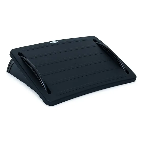 Apoio Descanso Base Suporte Ergonômico Para Os Pés - Preto Nr17 - Maiart