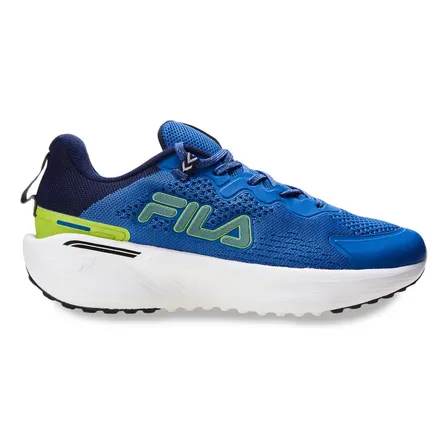 Tênis Masculino Duality 2 Fila Branco/preto/laranja Liso 41 Br Azul Roxeado/marinho/verde Limão 39 Br