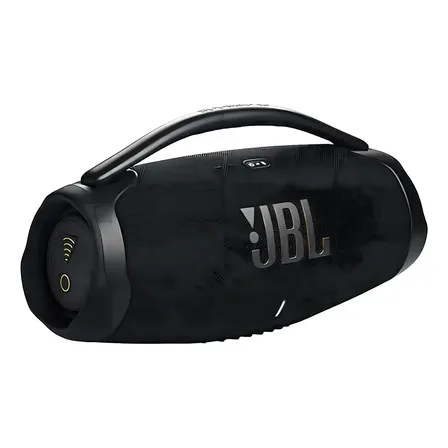 Caixa De Som Jbl Á Prova D'água E Poeira Boombox 3 Bluetooth Preto Midnight Black 127/220v