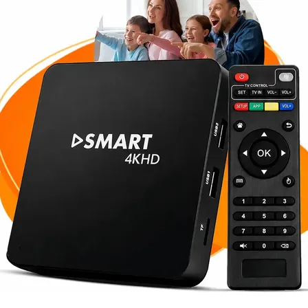 Smart Pro Tv Box 4k Android Tv Youtube Netflix Wi-fi 5g