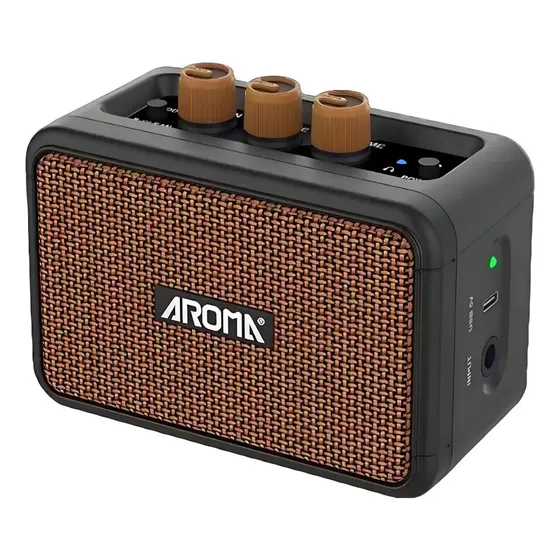 Aroma-AG-04 Alto-falante Portátil Mini Amplificador, Bluetooth, 5W
