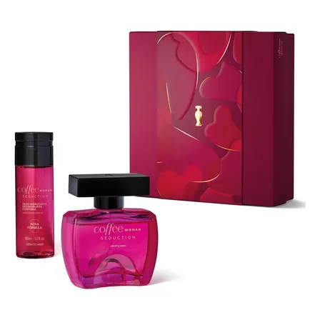 Presente Feminino Coffee Woman Seduction (2 Itens) O Boticário - Original. Com Fragrância Irresistível E Sensual