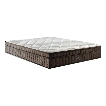 Colchão Casal De Espuma D70 Anjos Pillow In Ultra Dream Cor Marrom