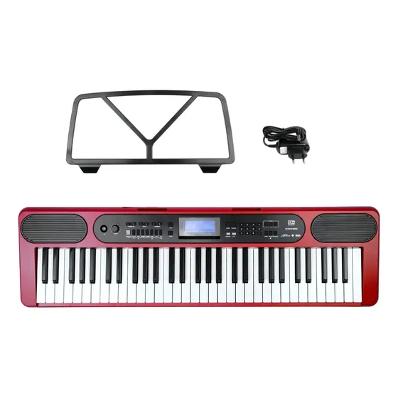 Teclado C/teclas Sensitivas Az Keys Sense Bluetooth Vermelho