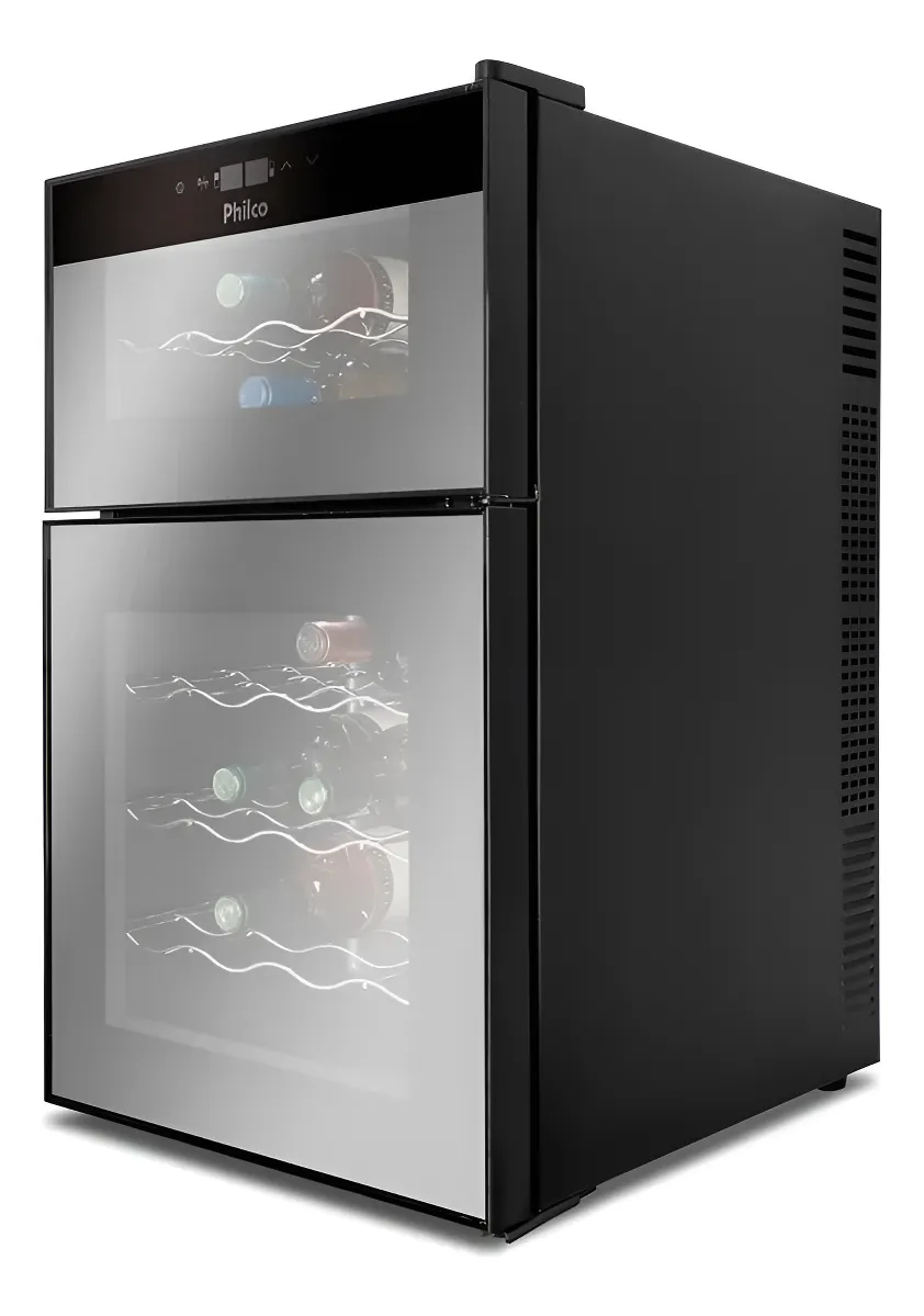 Adega 24 Garrafas Ph24dz Bivolt Preto - Philco