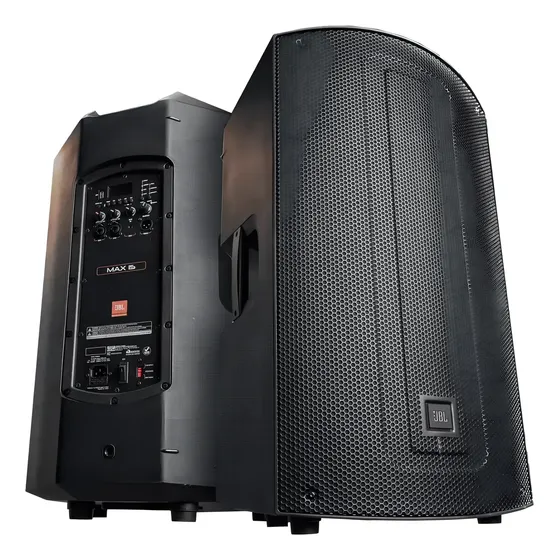 Caixa De Som Ativa Jbl Max 15 Com Bluetooth Preto