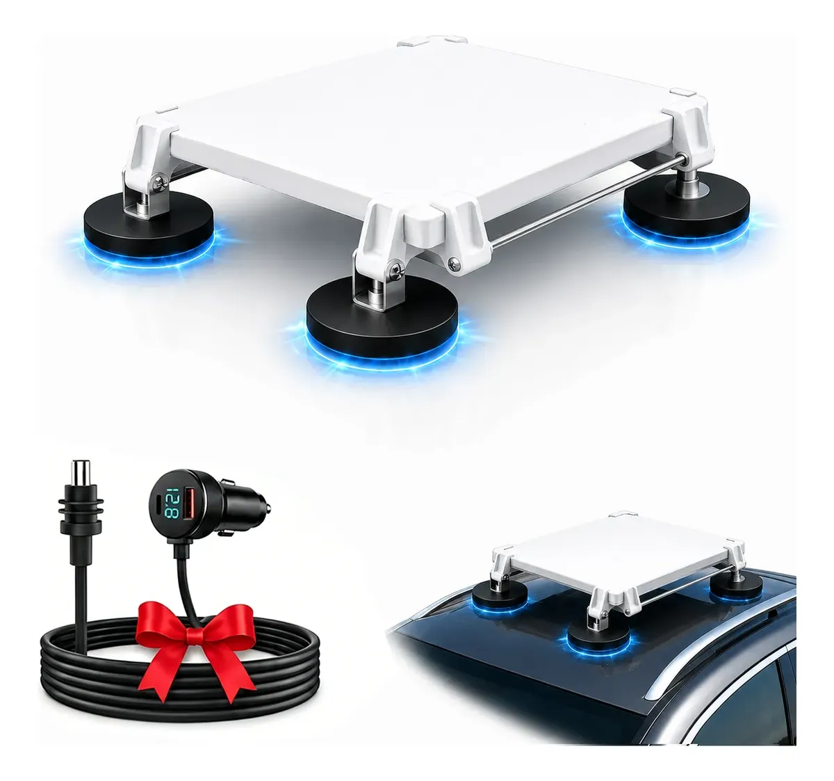 Kit Starlink Mini Suporte E Cabo Internet Satélite Veicular Branco