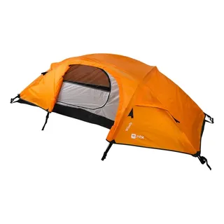 Barraca Camping Windy 1 Pessoa Ntk Acampamento Impermeável Cor Laranja