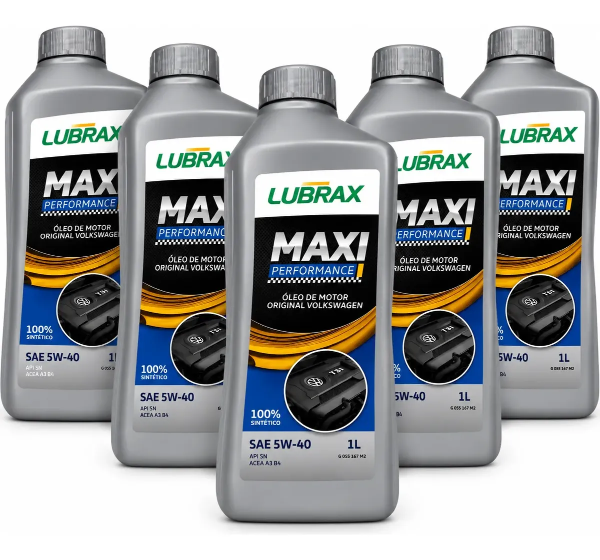 5 Litros Óleo 5w40 Sintético Maxi Performance