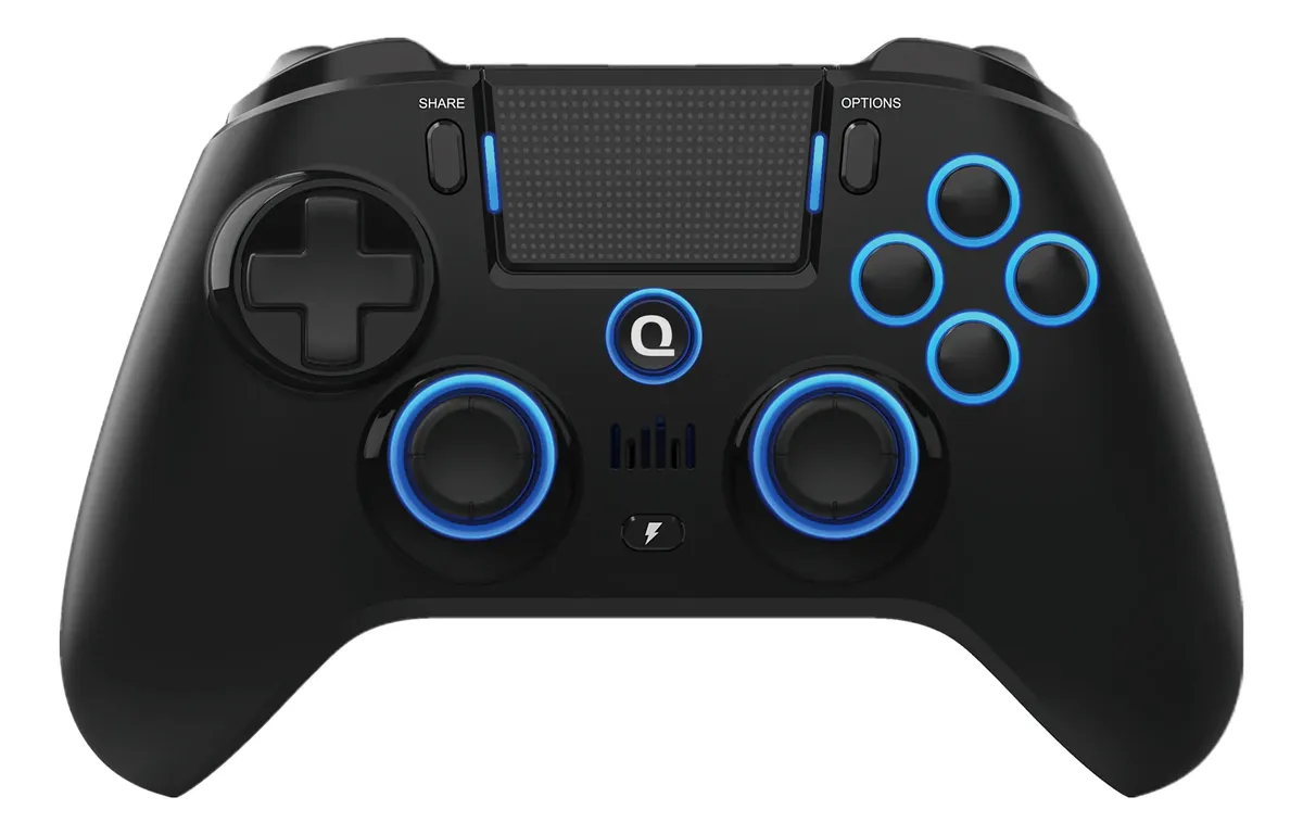 Qrd Spark N5 Controle Sem Fio Para Ps4/ps3/pc/ios Joystick Preto