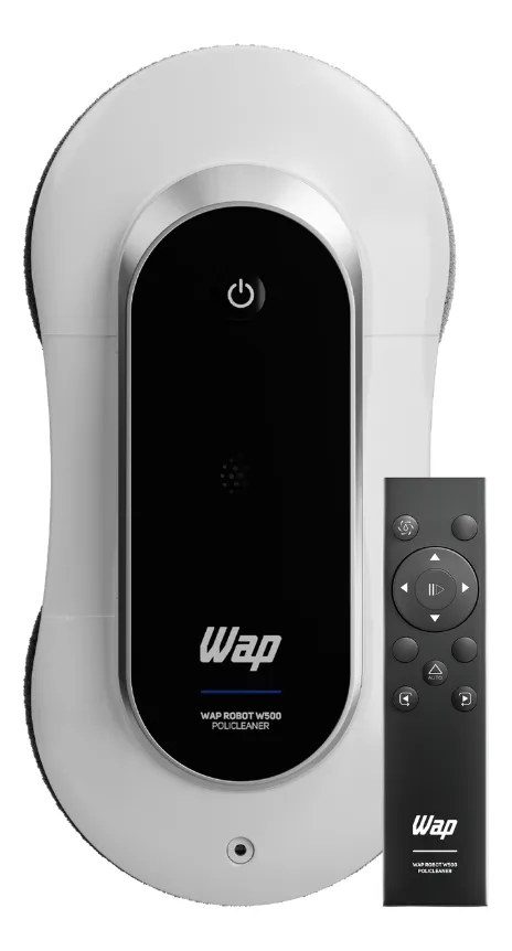 Robô De Limpeza Wap W500 Polidor Janela Automático Branco 127/220v