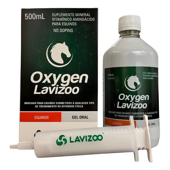 Suplemento Equino Lavizoo Oxygen Líquido Adulto 500 mL