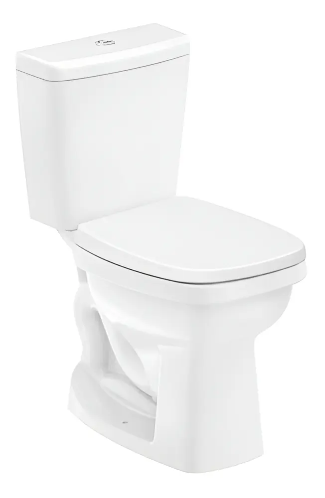 Vaso Sanitário Celite Like com Caixa Acoplada Branco e Saída Vertical