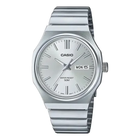 Relógio Casio Masculino Mtp-e735d-7av Prateado Original