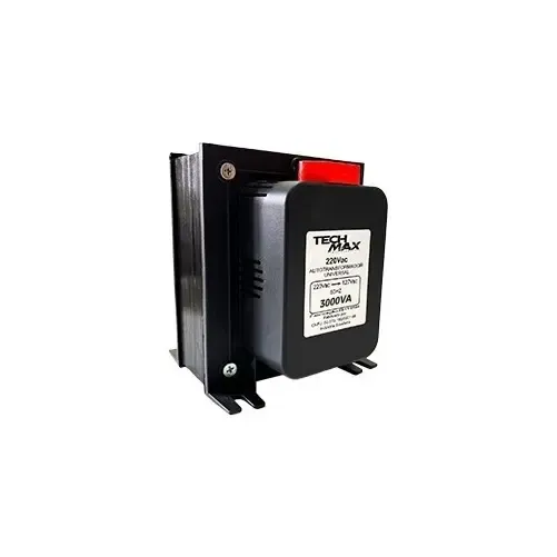 Conversor De Energia 3000va Bivolt 110-220/ 220-110 Tech Max Preto