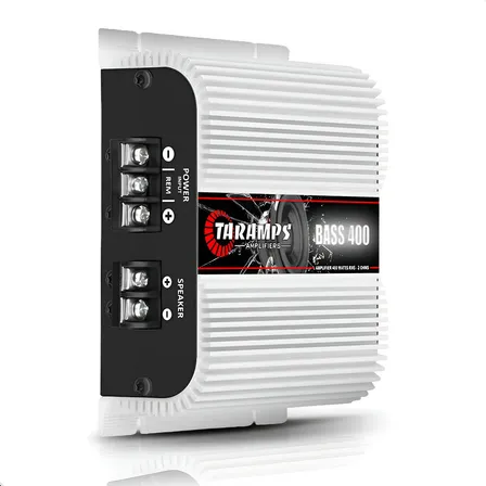 Amplificador Taramps Bass 400w 2 Ohms Som Potente Para Carro