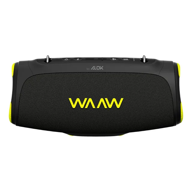 Caixa De Som Bluetooth Waaw By Alok Boom 110 Prova D'água Preto