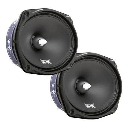 Alto Falante Qvs 6x9 Vpk 600w Rms 6x9 Leds Cor Preto