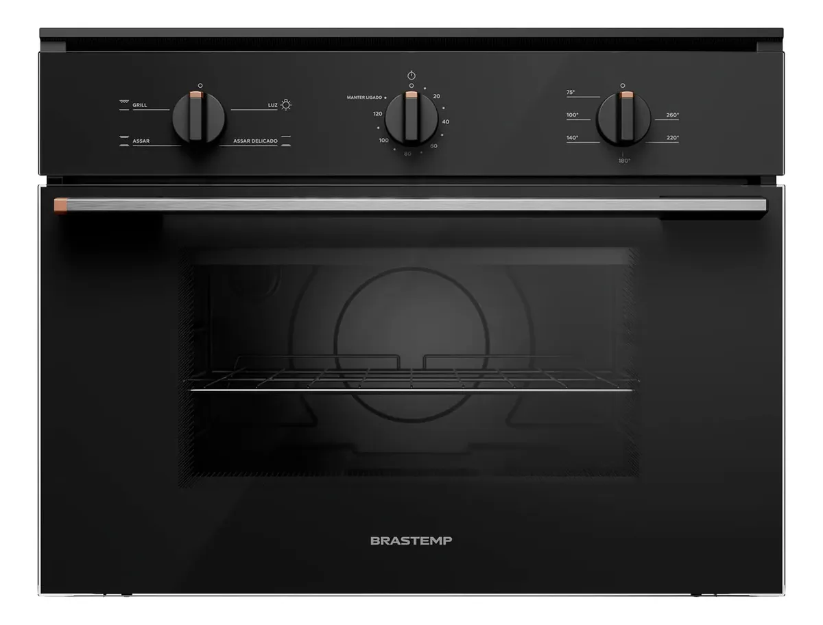 Forno De Embutir Elétrico 47 Litros Com 3 Modos De Preparo P 110v Preto