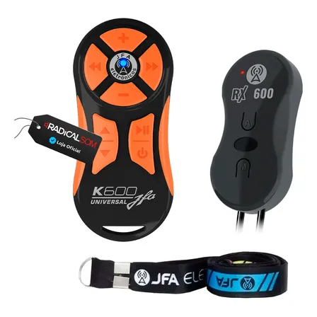 Controle Longa Distância JFA K600 Modo Aprender Universal 600m
