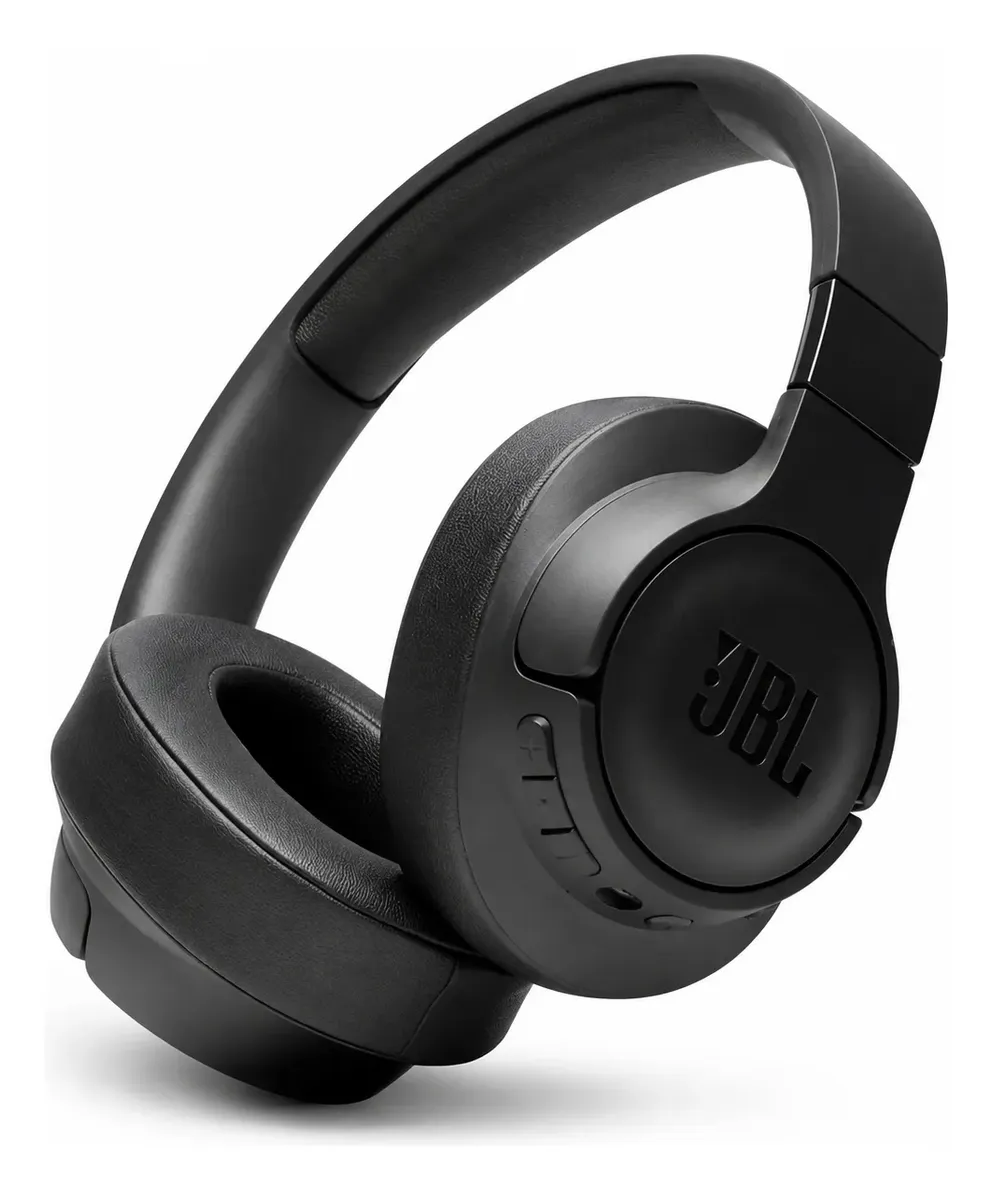 Fone De Ouvido Sem Fio Compativel Tune 760 Preto Bluetooth Preto