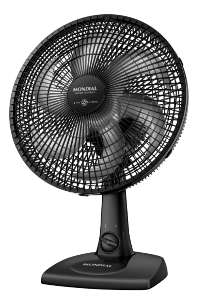 Ventilador De Mesa Mondial Nvsp-30cm- Super Power 127v/60hz