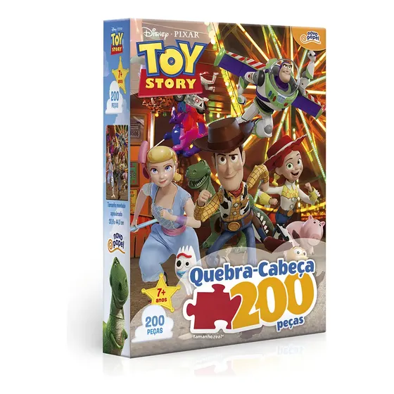 Quebra Cabeça 200 Peças Toy Story - Toyster 8095