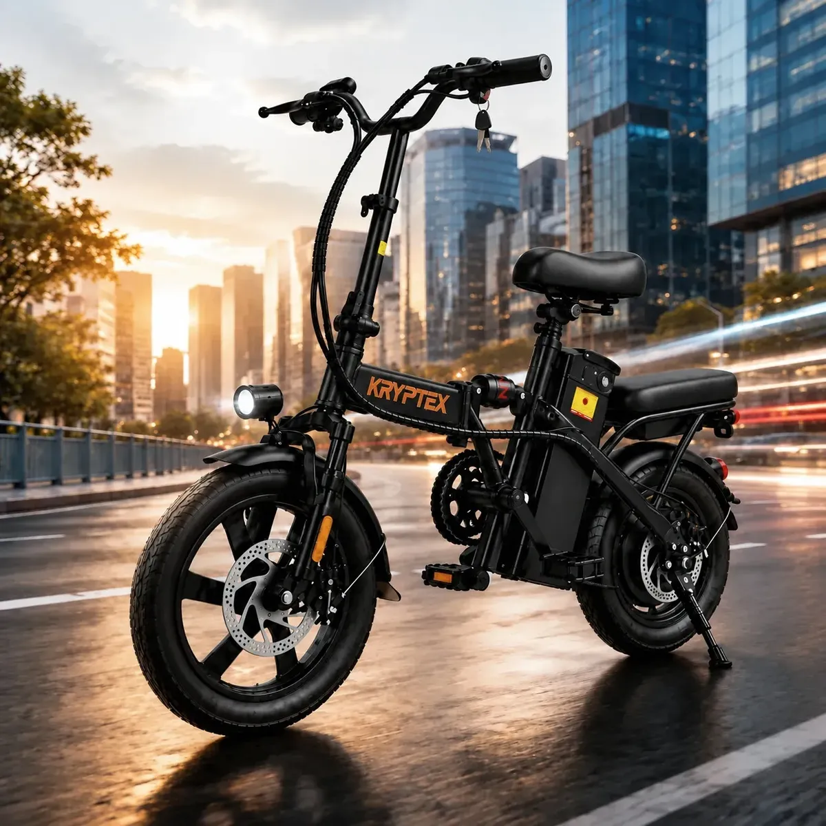 Bicicleta Elétrica Dobrável 500w 48v 10ah Adulto Urbana